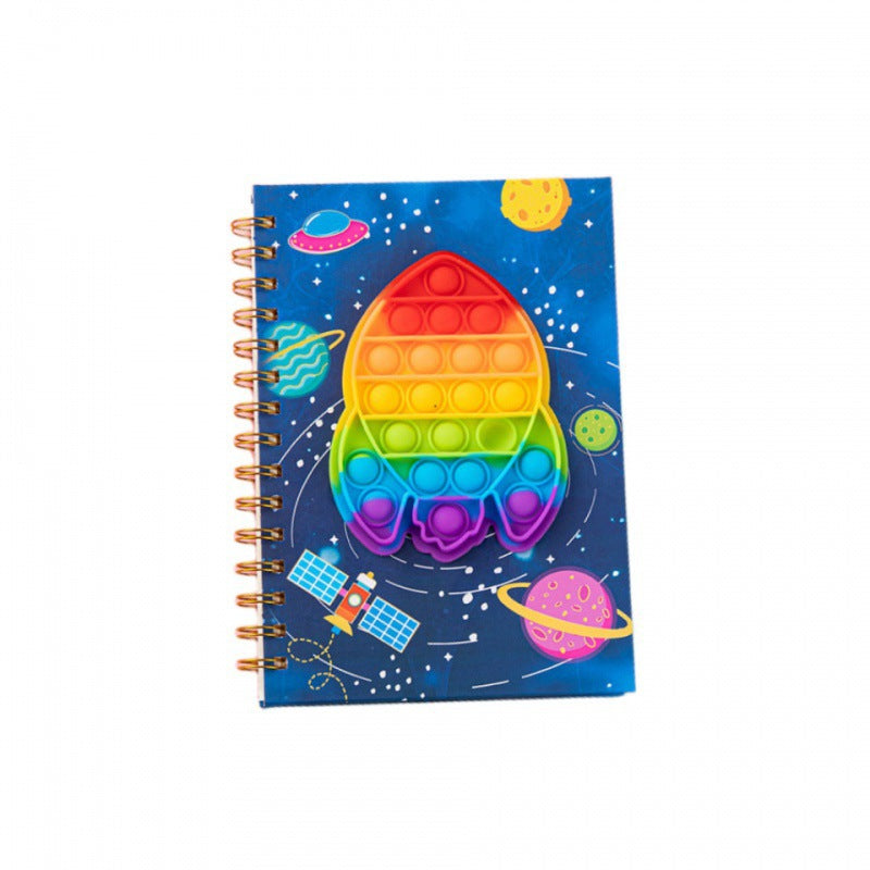 Wholesale cute cartoon coil notebook decompression notebook