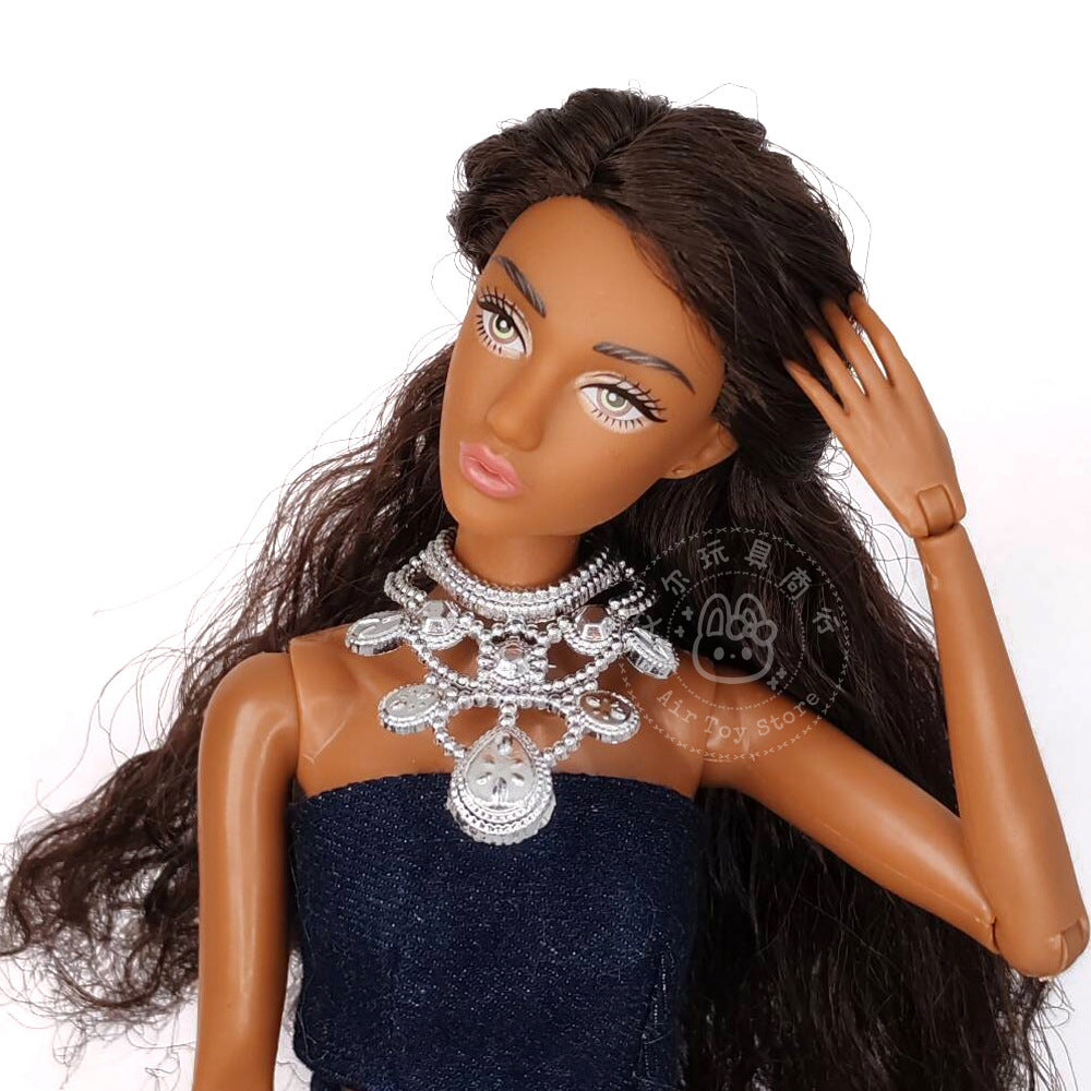 Wholesale 10pcs 30cm  Doll  Necklace Keer Doll Accessories