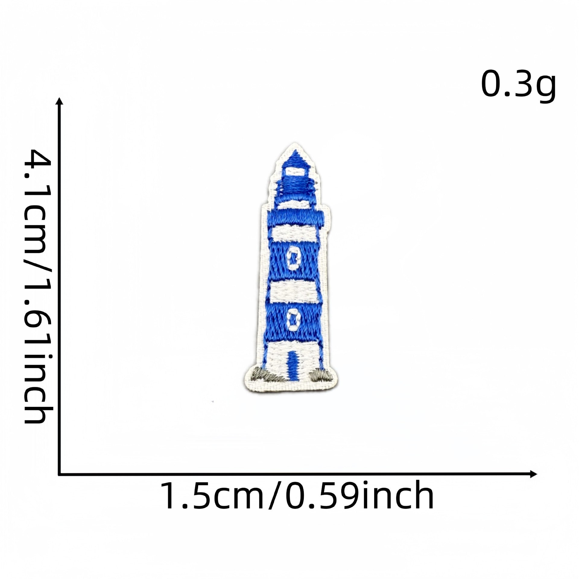 Wholesale Modern Cartoon Ocean Life Embroidered Patch Iron On Applique For Shoes Hats Fashion DIY Accessory