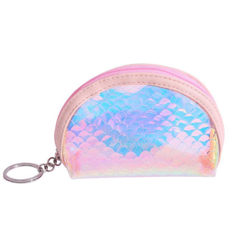 Wholesale PVC Fish Scale Sequin Coin Purse