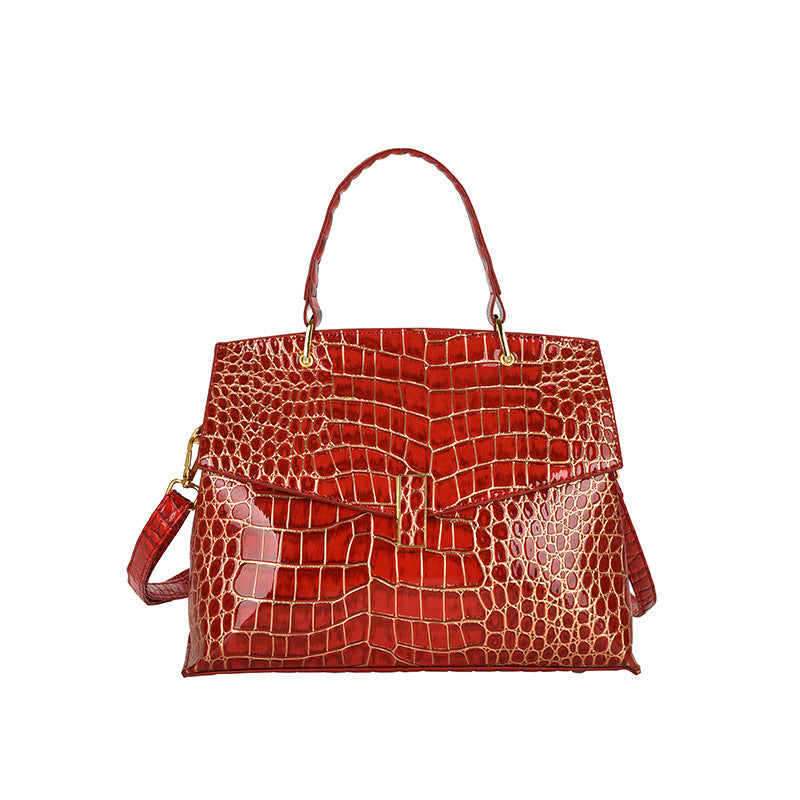 Wholesale Stone Pattern PU Shoulder Bag