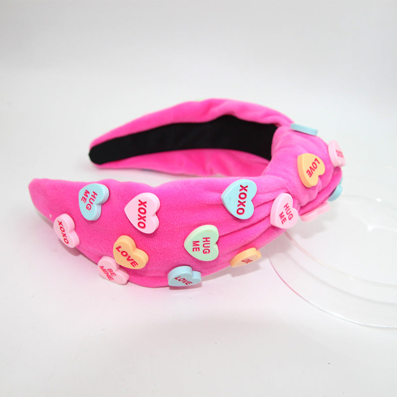 Wholesale Heart-shaped Accessories Headband