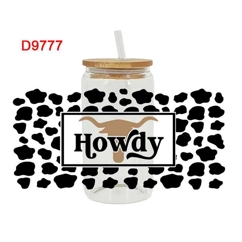 Wholesale Western Wind Series 16oz Cup UV DTF Wraps