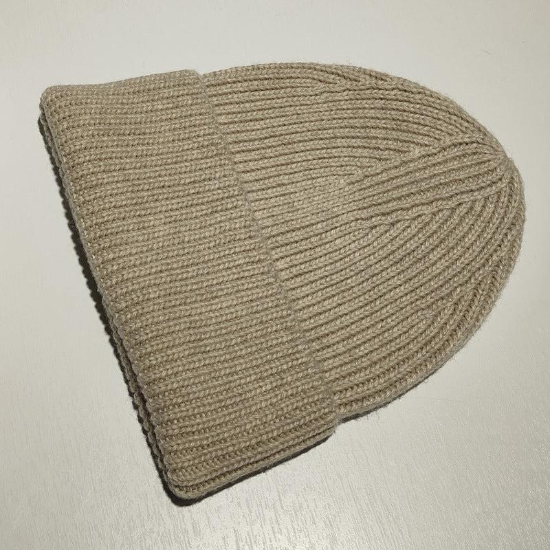 Wholesale Knitted Loose Thick Wool Hat