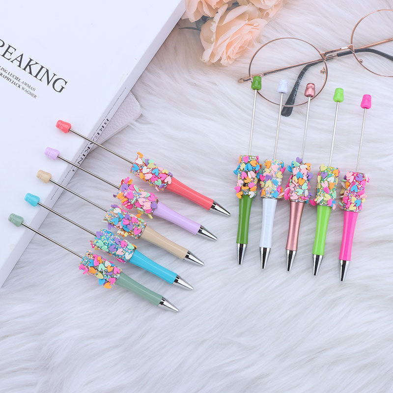 Wholesale DIY Love Beaded Pen Beaded Ballpoint Pen