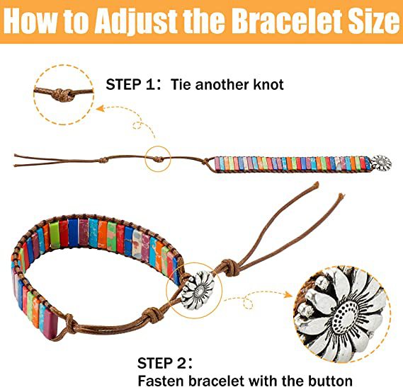 Wholesale Bohemian Creative Emperor Stone Bracelets