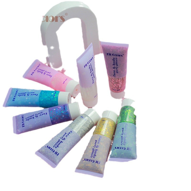 Wholesale Mermaid Scale Face Body Lip Sequins Eye Shadow Colorful Sequins