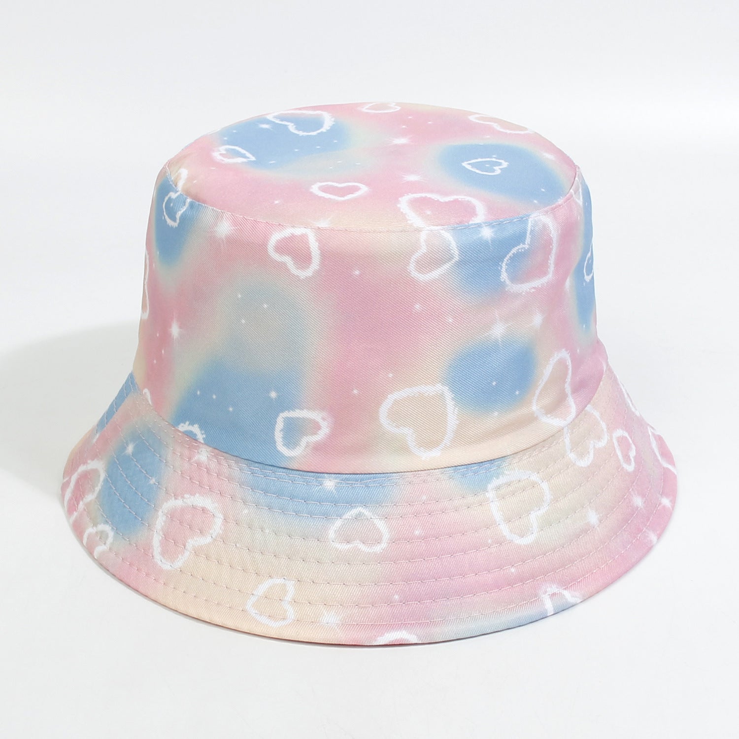Wholesale Cotton Polyester Cartoon Rainbow Kids Bucket Hat