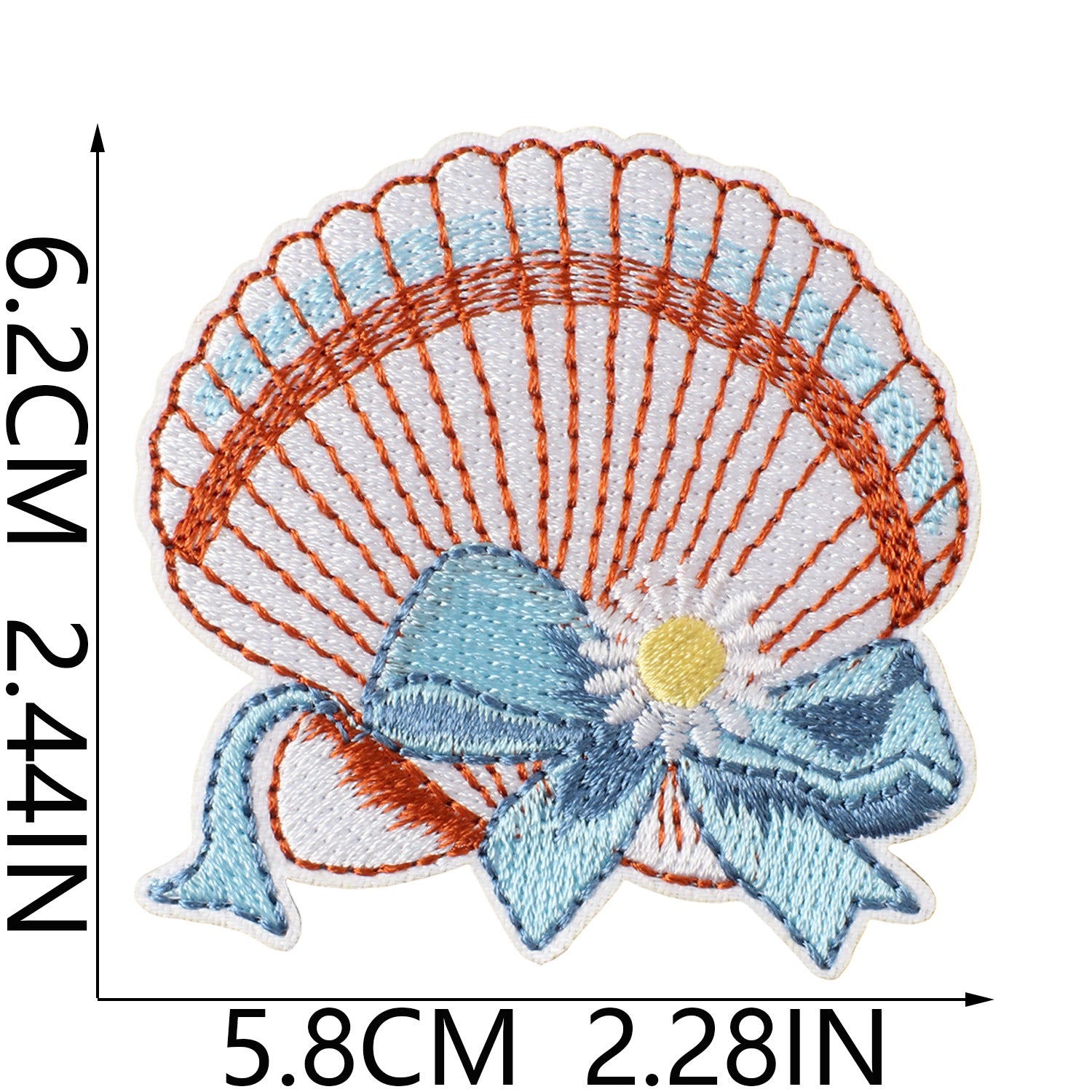Wholesale Beach Vacation Iron On Embroidered Patch For DIY Denim Clothing Stylish Decorative Accent