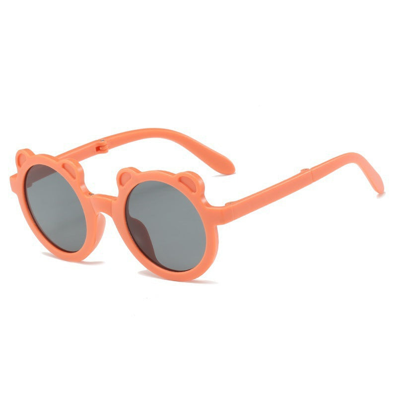 Wholesale PC Bear Ears Kids Foldable Sunglasses