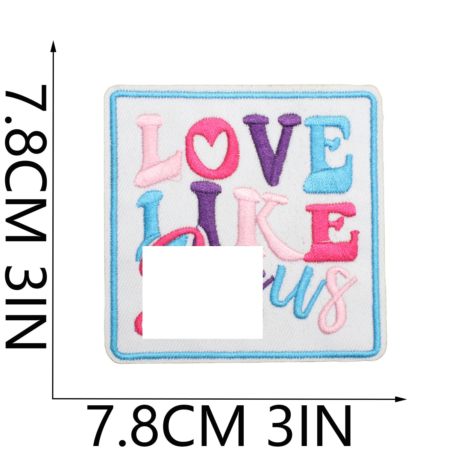 Wholesale God' s Will Embroidered Cloth Patch Bag Decoration Holy Gold  DIY Patches