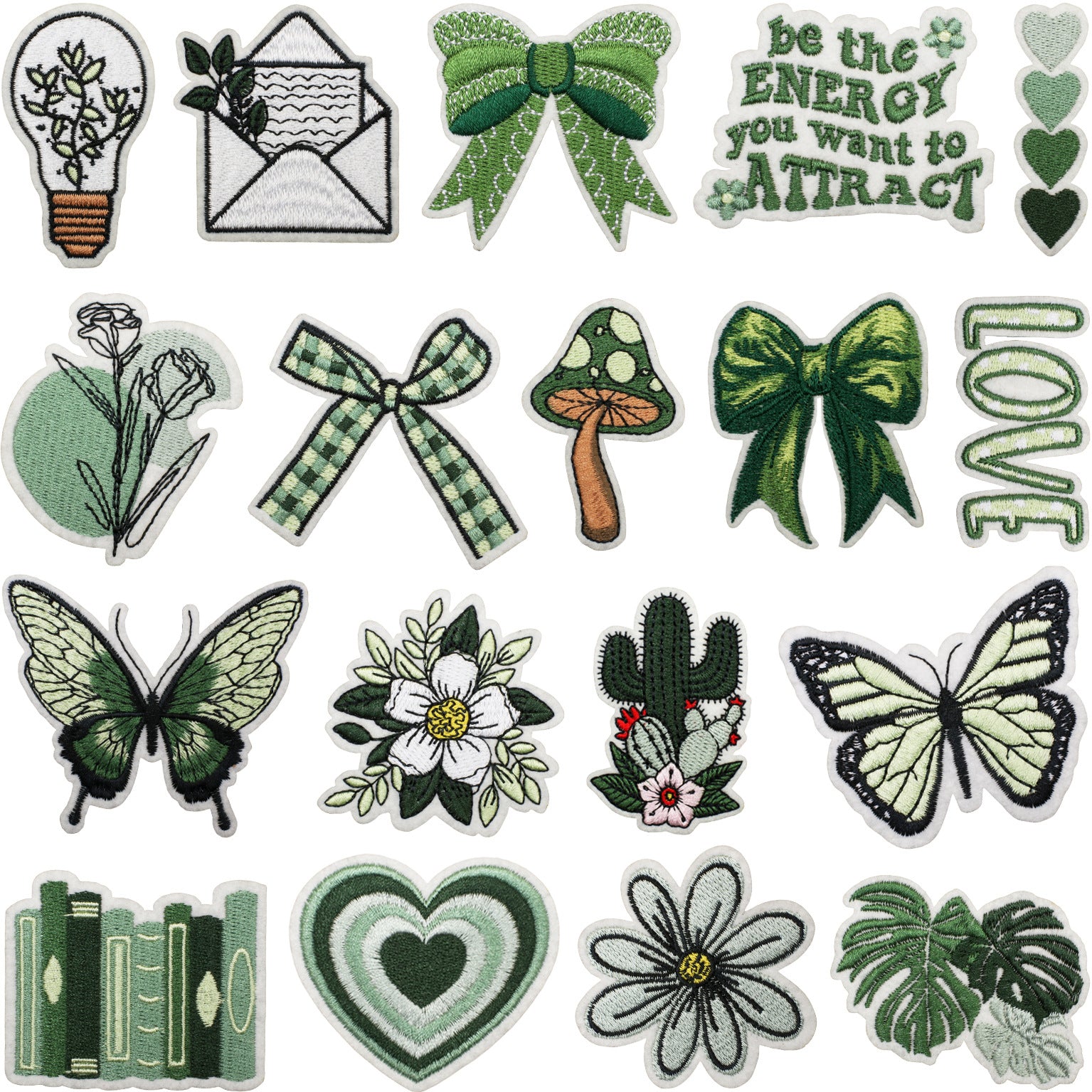 Wholesale Jungle land Witch Embroidery DIY Patches