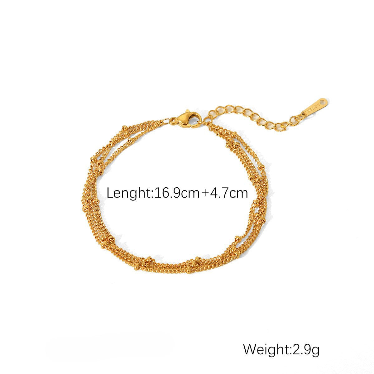 Wholesale Stainless steel geometric element men' s bracelet
