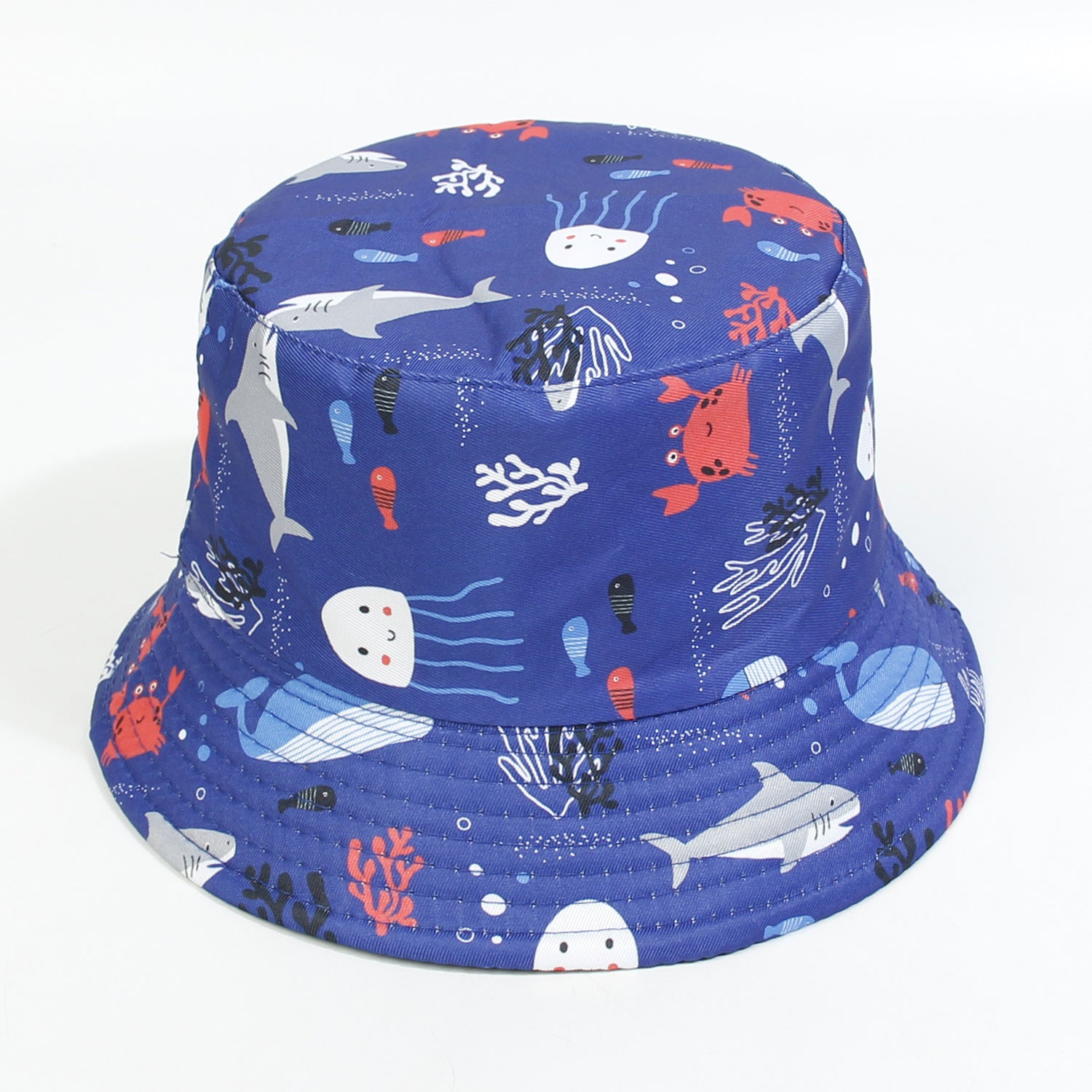 Wholesale Cotton Polyester Cartoon Rainbow Kids Bucket Hat