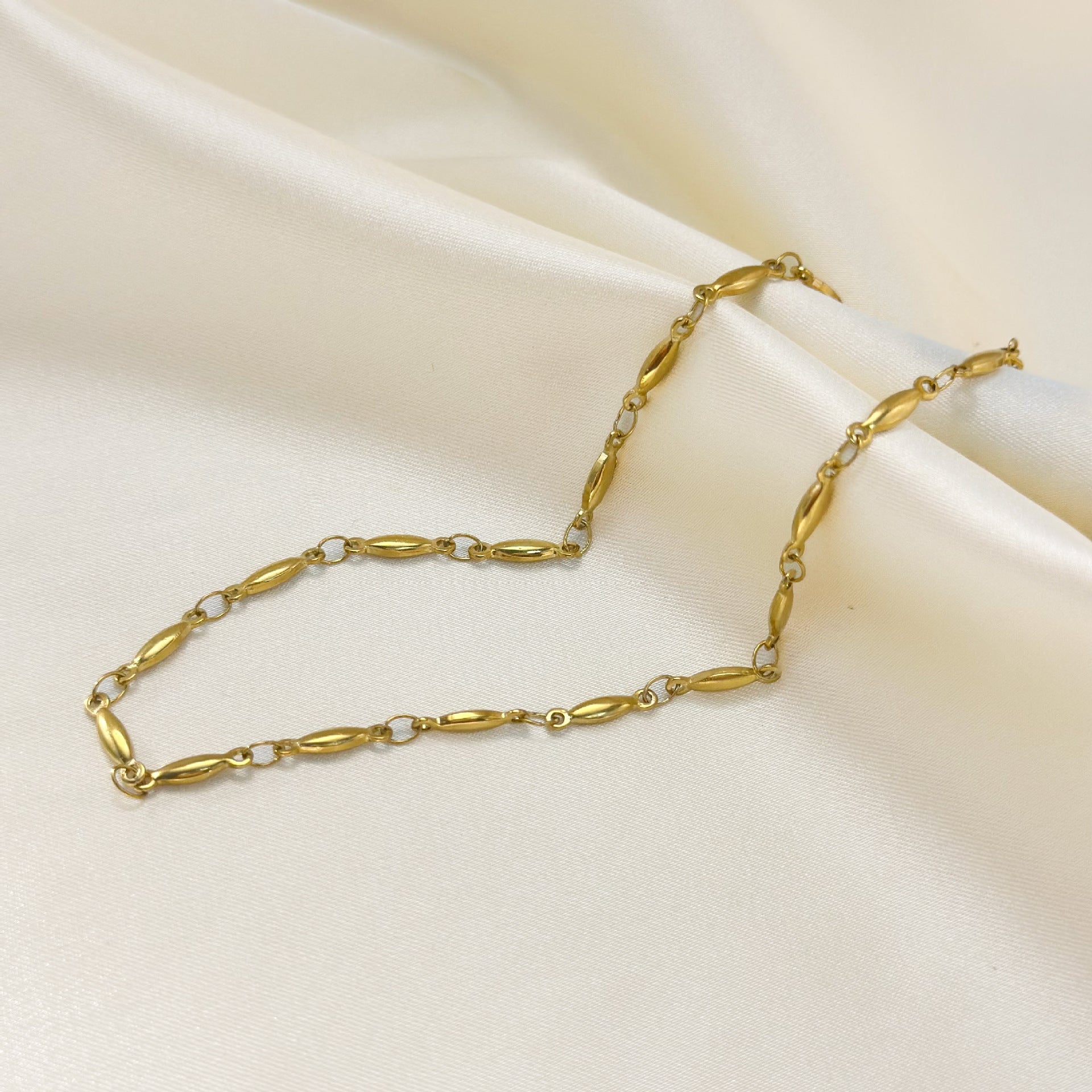 Wholesale  Titanium Steel Chain Necklace DIY Matching Pendant  18K Gold
