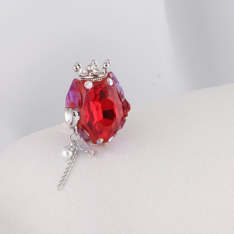 Wholesale Heart-shaped Rose Soft Clay Straight Hole Beads