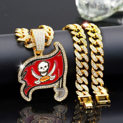 Wholesale Hip Hop Pendant Cuban Chain Necklace