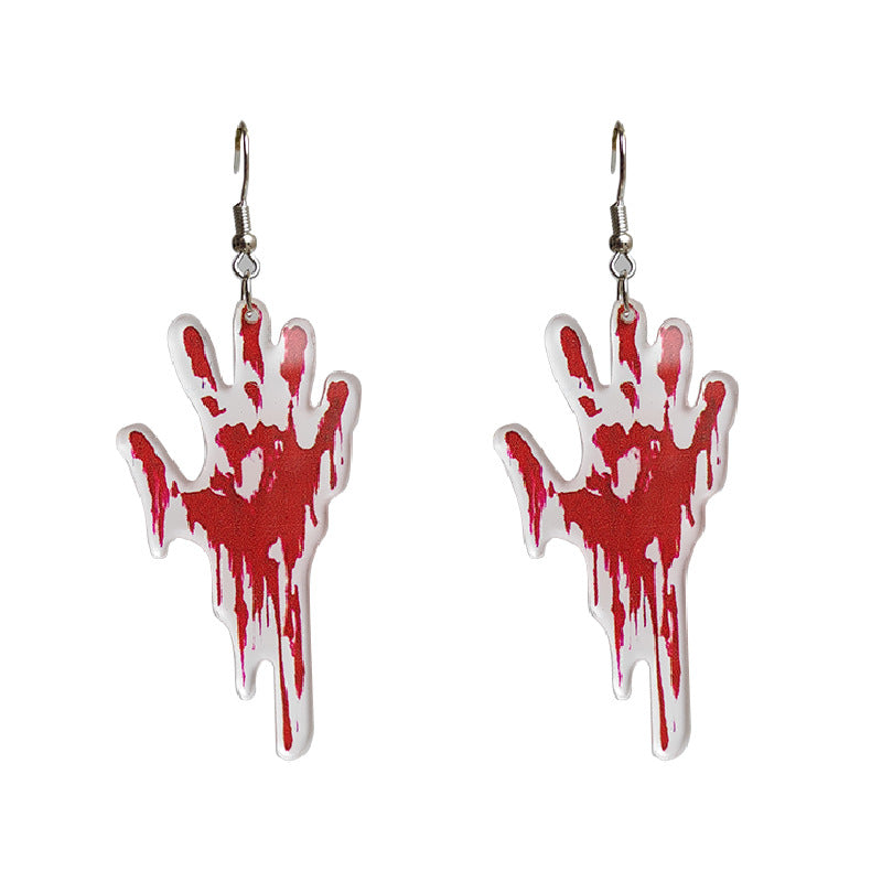 Wholesale  Horror Acrylic Earrings