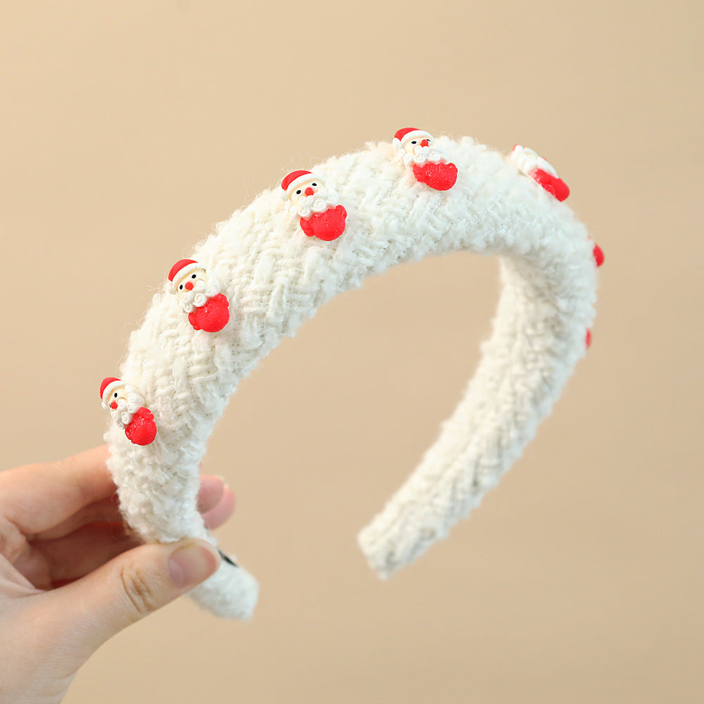 Wholesale Christmas Fabric Hair Bands