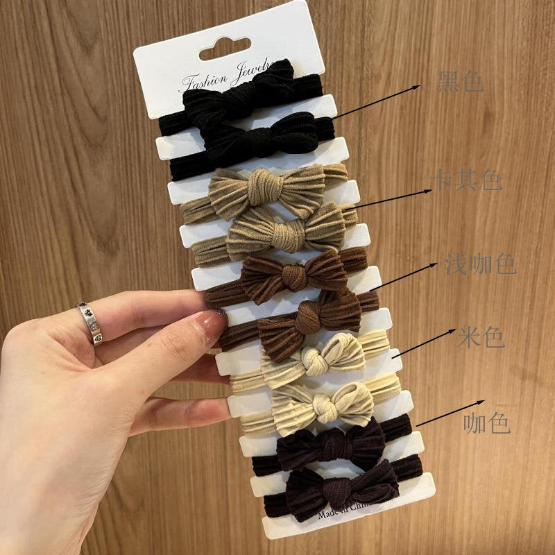 Wholesale Pleated Bow Hairband