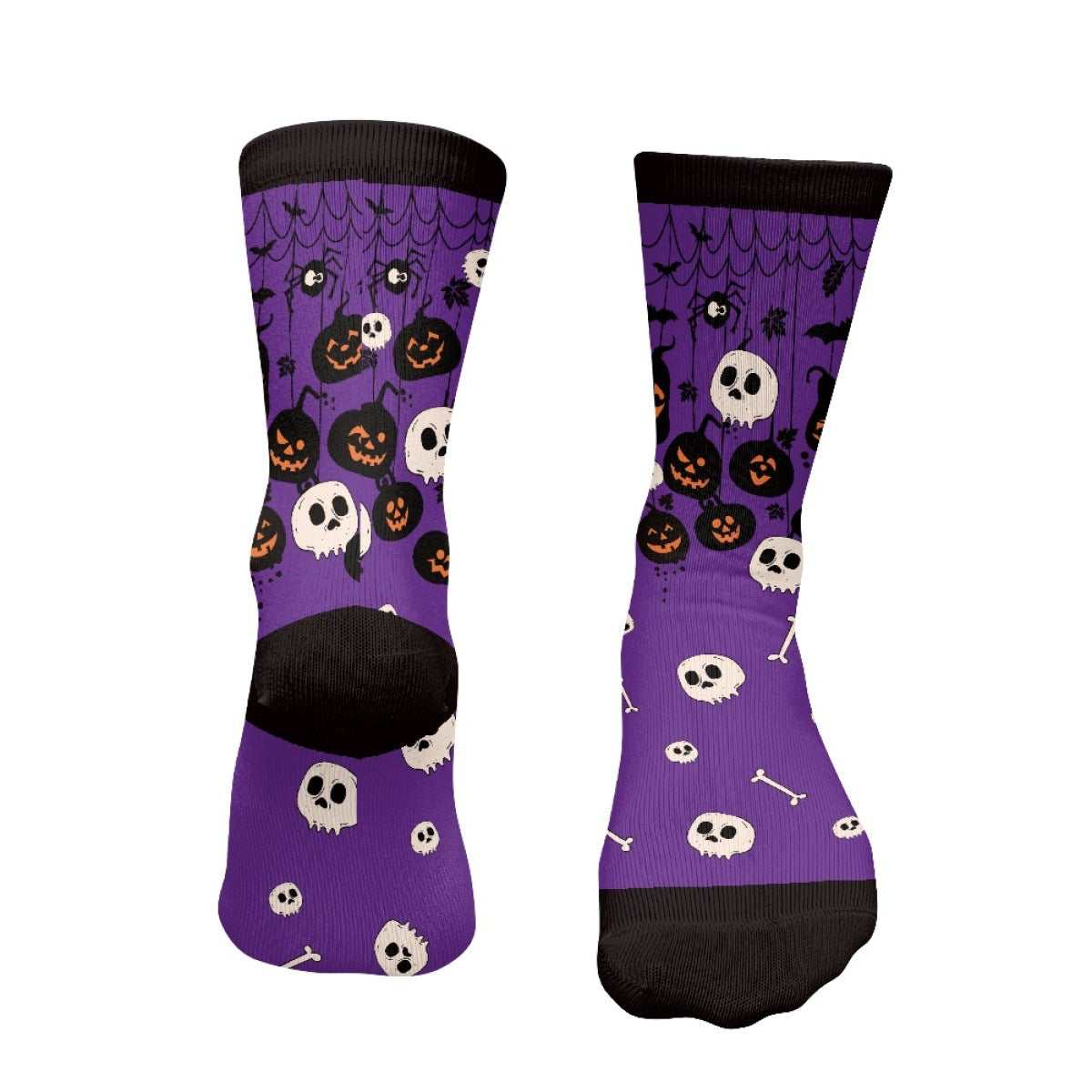 Wholesale Full Print Breathable Sports Halloween Stockings