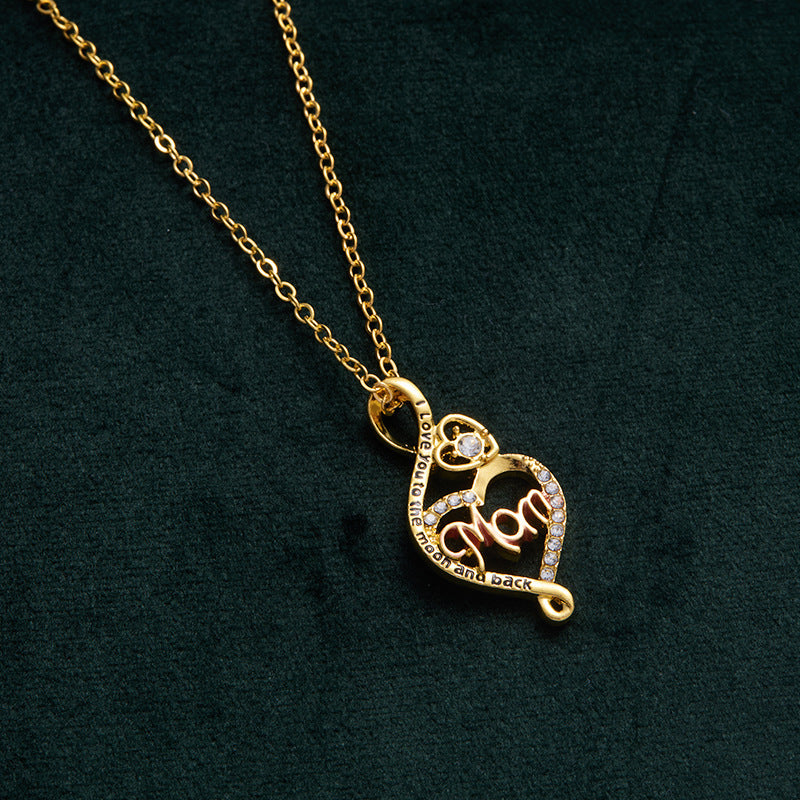 Wholesale mother' s day necklace letter necklace