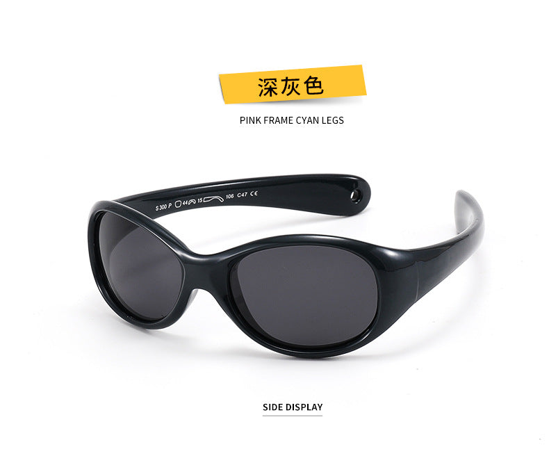 Wholesale Children's Polarized Silicone Outdoor Sunglasses