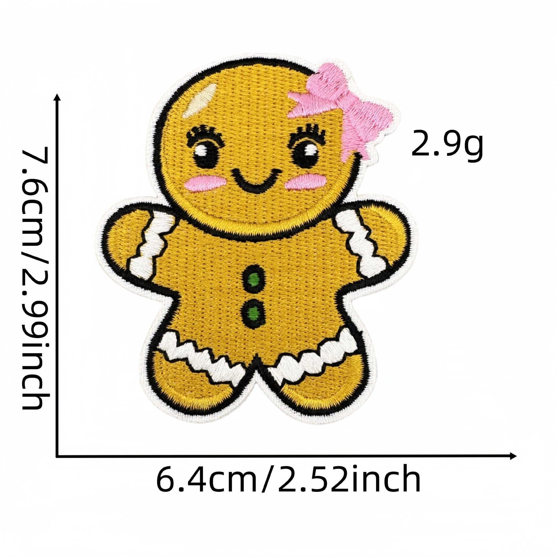 Wholesale Christmas Series Embroidered Cloth Patch Cartoon