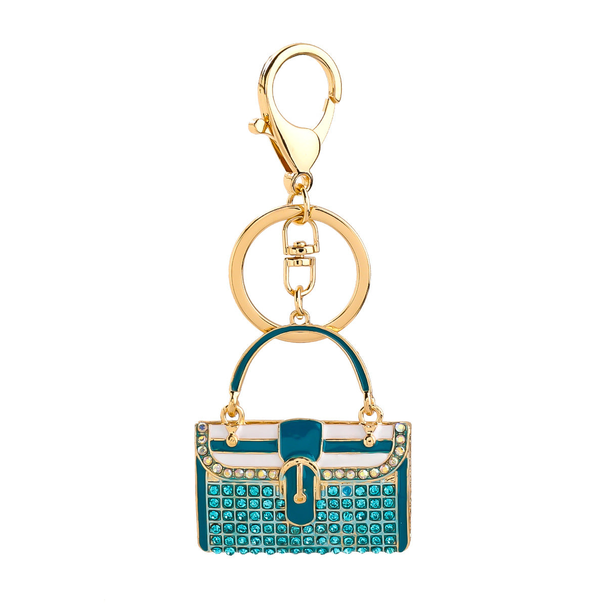 Wholesale Alloy Drop Oil Diamond Fashion Bag