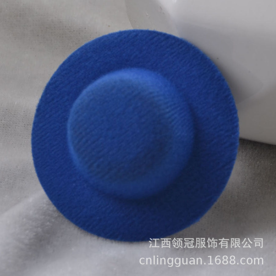 Wholesale 10pcs BJD Doll Brushed Small Top Hat Bare Hat Doll Jewelry Hat Embryo Small Jewelry Raw Material Toy Bare Hat 8cm