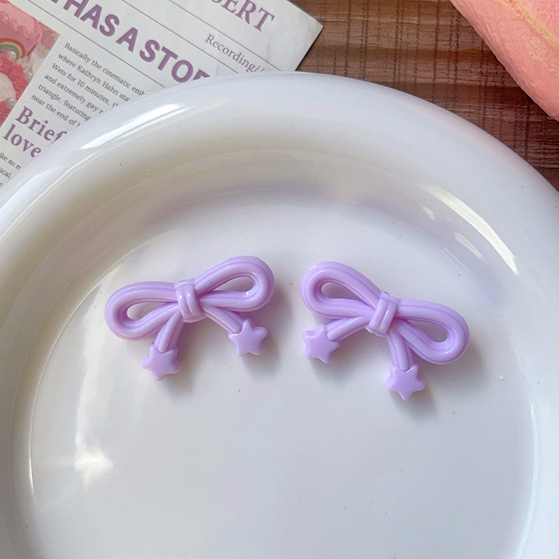 Wholesale 10pcs/pack  Bow tie  knot  stars  scattered beads   bead beads  Acrylic Beads