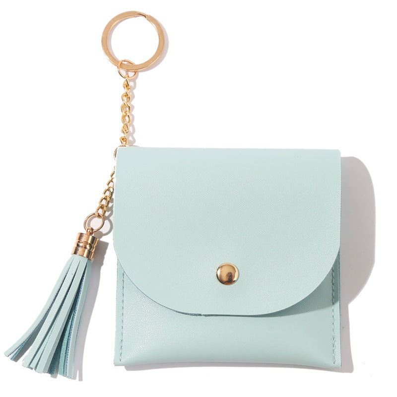 Wholesale PU Tassel Card Bag, Wallet, Key Bag, Keychain