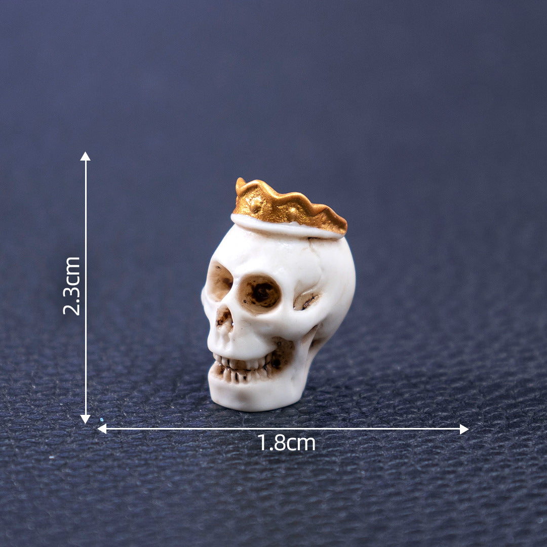 Wholesale  skull DIY decoration accessories micro landscape desktop small ornaments