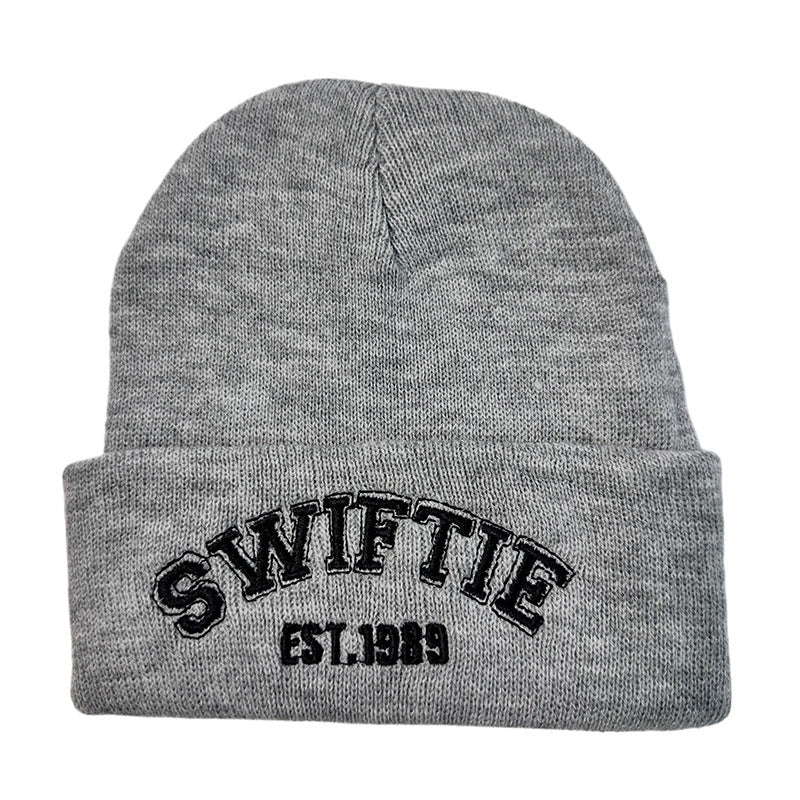 Wholesale Embroidered 1989 Letter Beanie