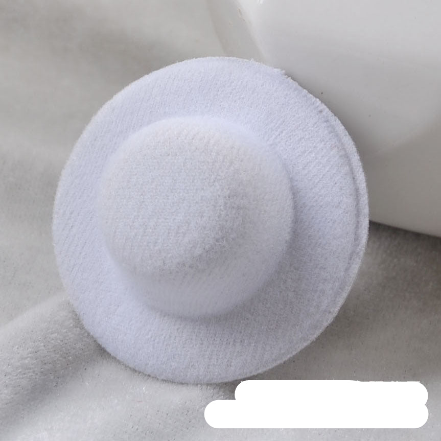 Wholesale 10pcs BJD Doll Brushed Small Top Hat Bare Hat Doll Jewelry Hat Embryo Small Jewelry Raw Material Toy Bare Hat 8cm