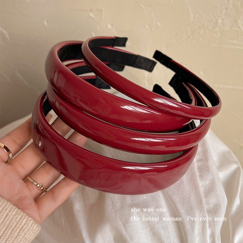Wholesale Vintage Ankora Red Leather Headband