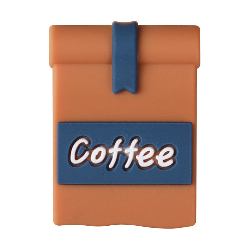 Wholesale 20pcs/pack coffee pot silicone beads personality DIY accessories