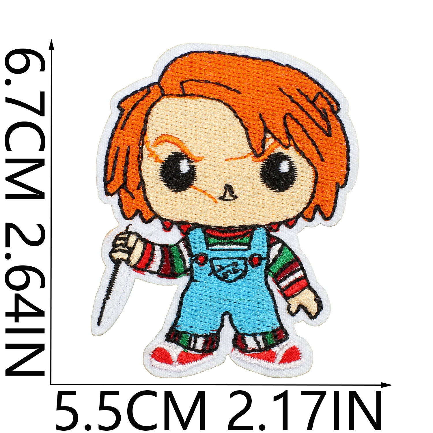 Wholesale  y Doll Ghost Bride Embroidered Patch Polyester Clothing Accessory For Costume OLY Exclusive