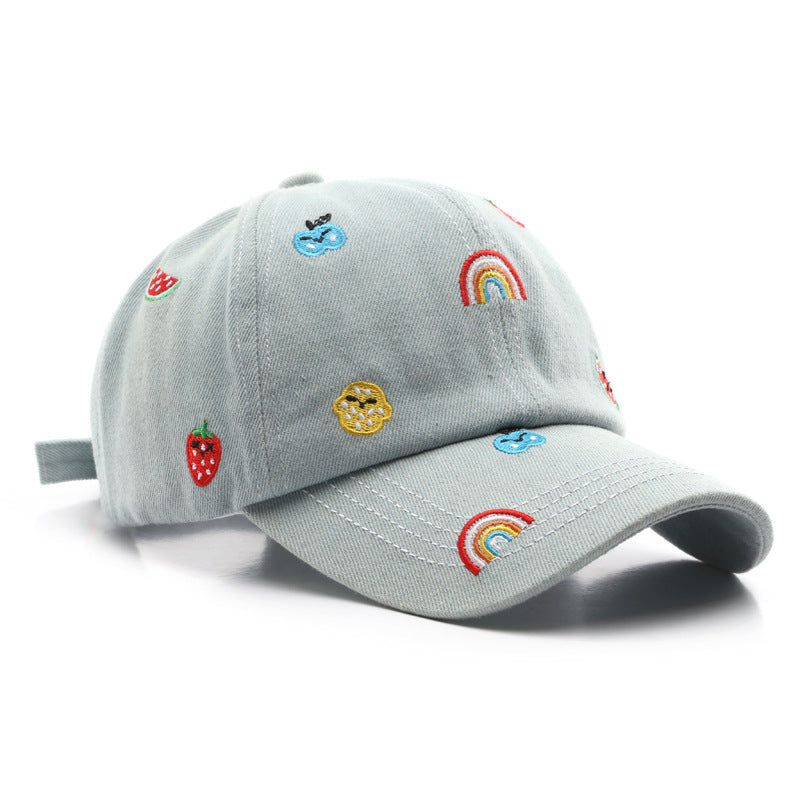 Capilla de béisbol de bordado de mezclilla algodón de algodón al por mayor de algodón