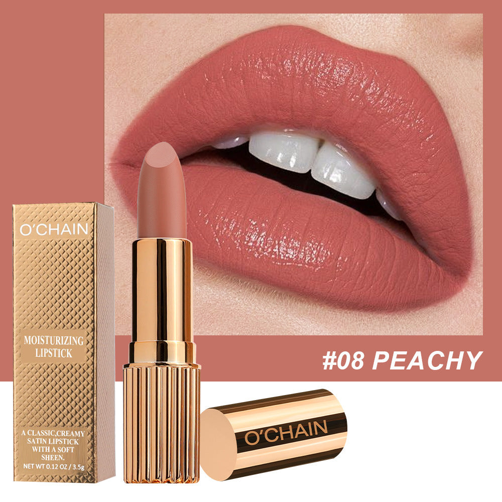 Wholesale No fading, no fading lipstick, no stain, lip plumping mirror moisturizing lipstick