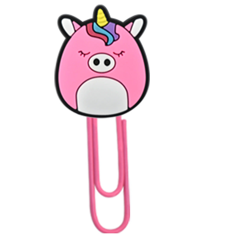 Wholesale Random 50pcs Cartoon Animal Paperclip Bookmarks