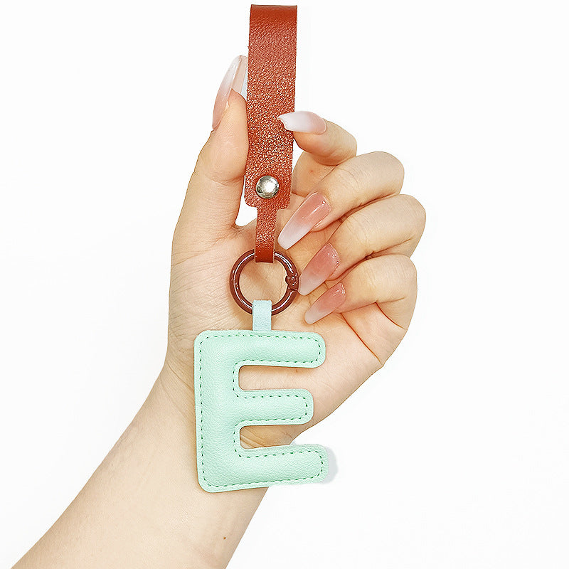 Wholesale Leather Keychains With English Letters