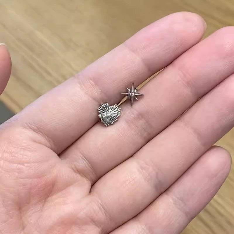 Wholesale Vintage Heart Alloy Earrings