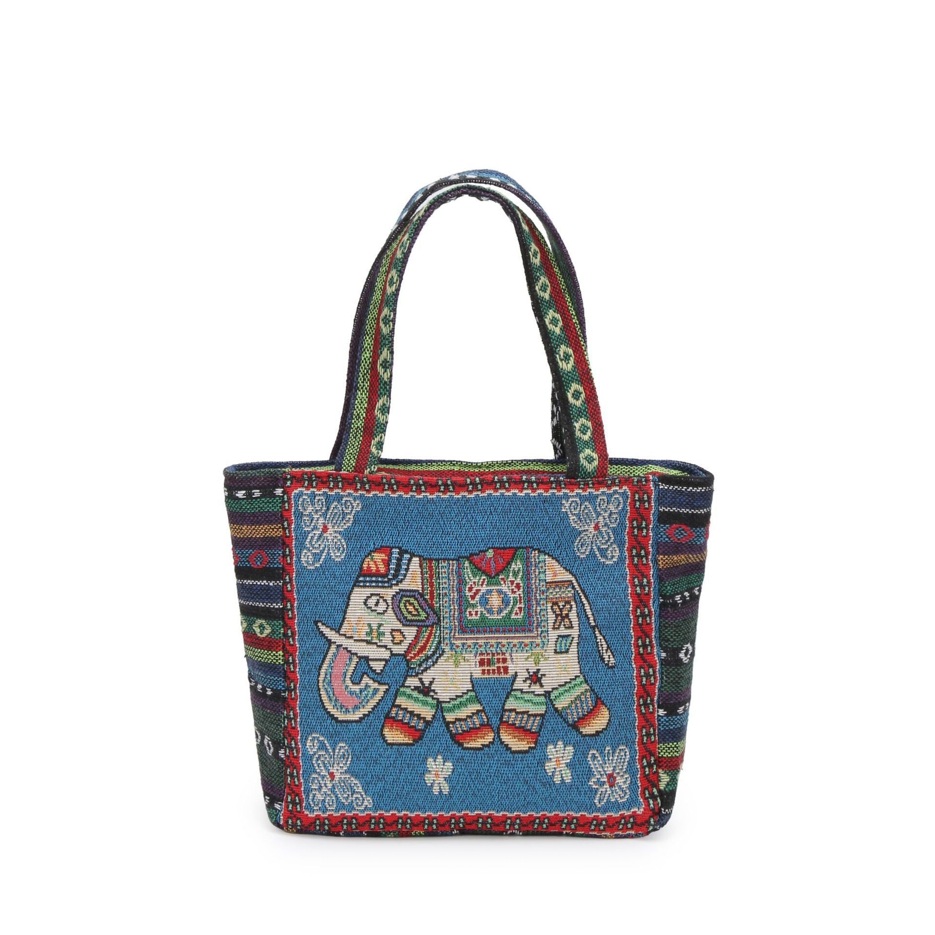 Wholesale Double-sided embroidery embroidery ethnic style literary retro large-capacity handbag shoulder bag handbag for women