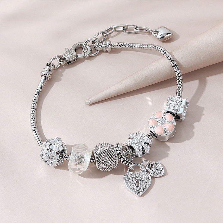 Wholesale DIY Bracelets Hollow Flower Bracelet