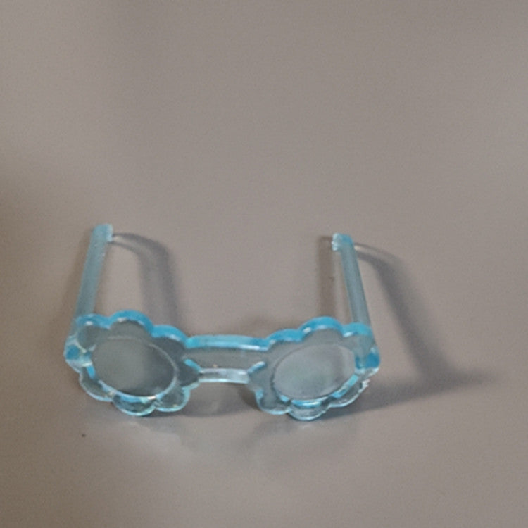 Wholesale 20pcs Barbie Doll Toy Accessories Glasses 30cm Princess Doll Crystal Clear Glasses