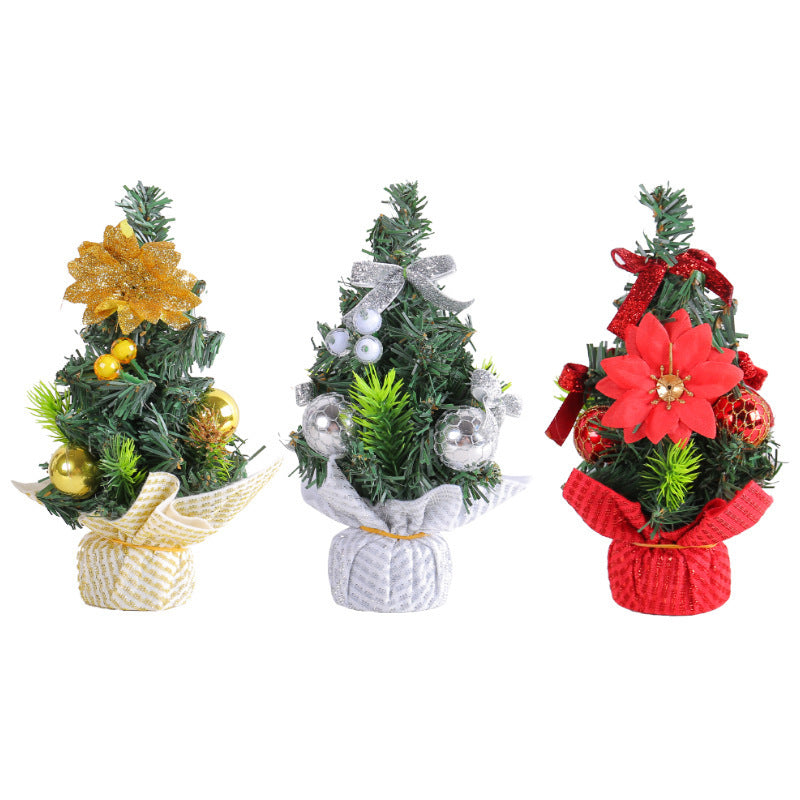 Wholesale Mini Christmas Tree Restaurant Tabletop Christmas Decorations