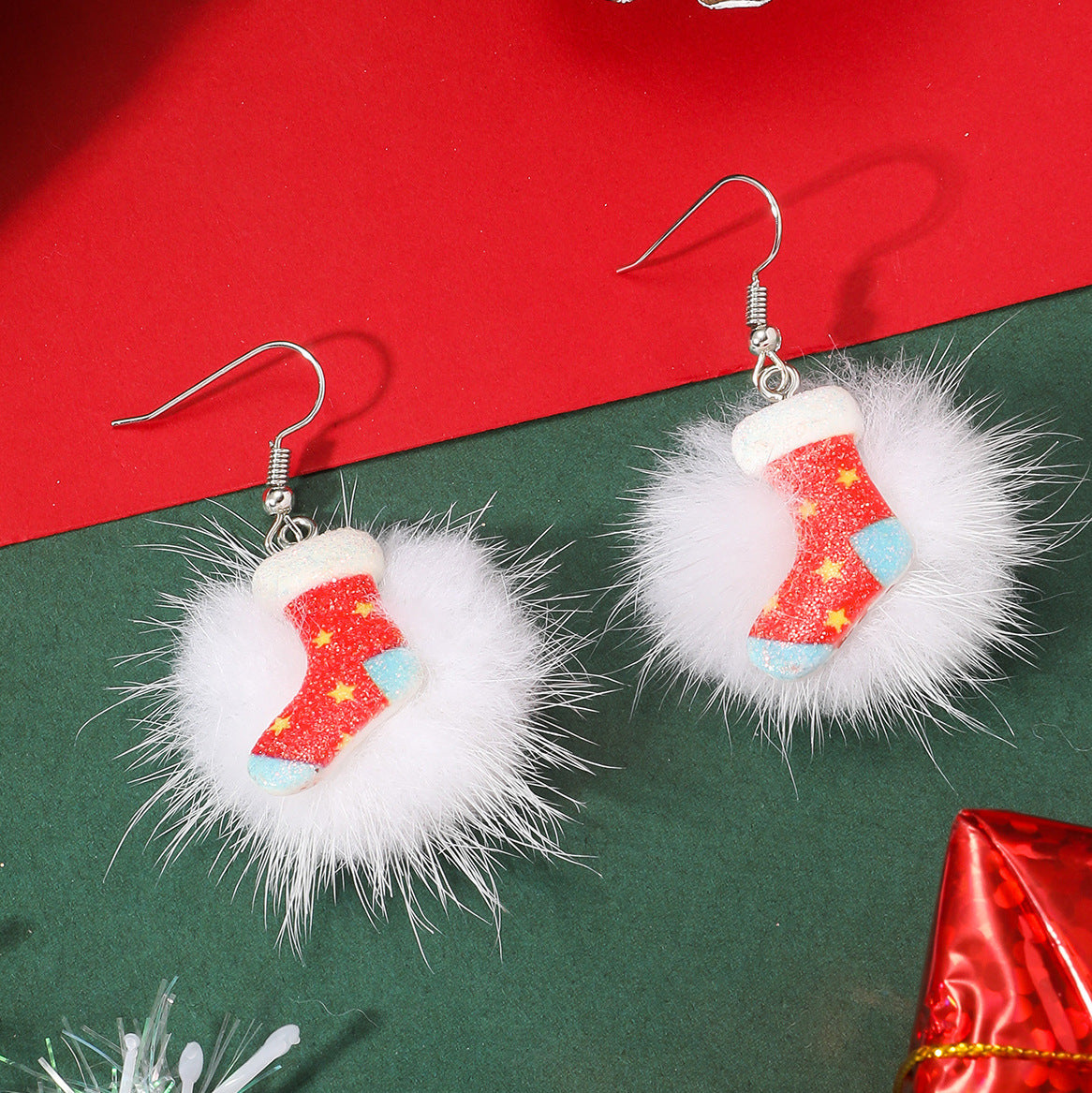 Wholesale Christmas Series Cute Cartoon Earrings