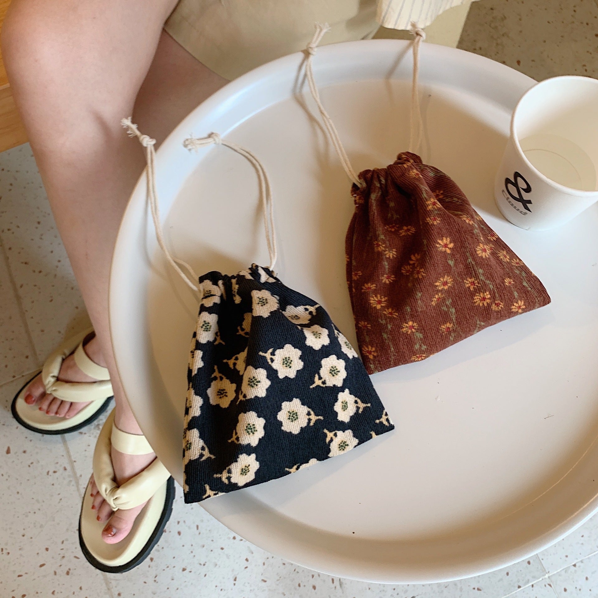 Wholesale Polyester Storage Drawstring Pocket