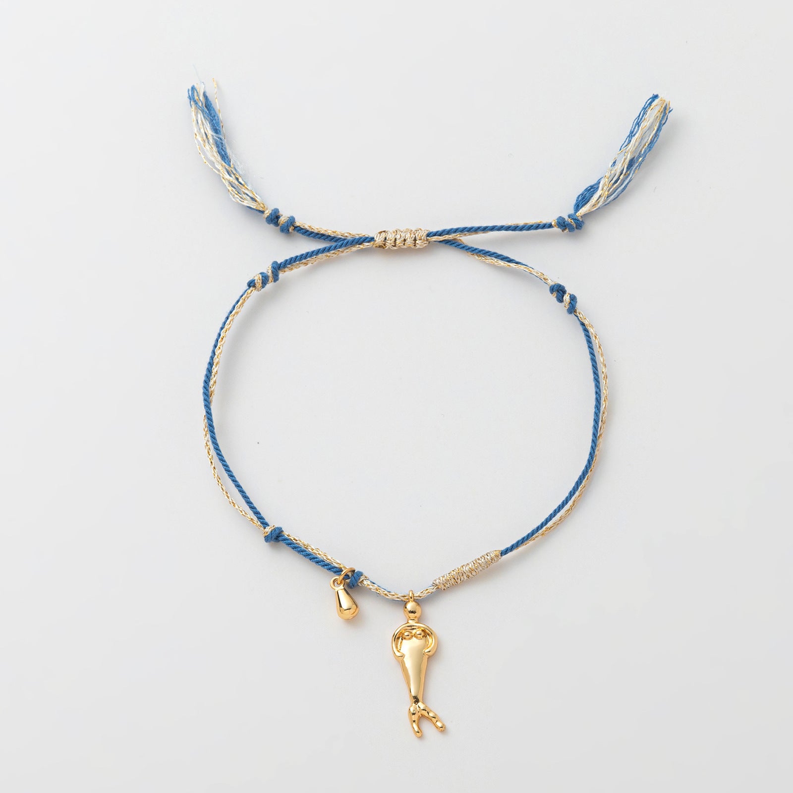 Wholesale Gold Plated Copper Rainbow Heart Cherry Pendant Pearl Layered Bracelet Set For Women Everyday Wear